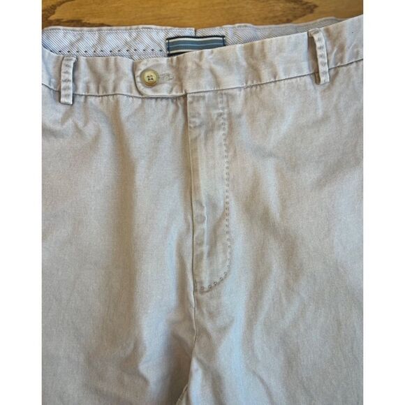 Peter Millar 100% Pima Cotton Twill Golf Khaki Pants Size 38 x 31 - Picture 6 of 16